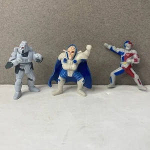 MINI FIGURINE SABAN VR TROOPERS RYAN STEEL VINTAGE MICROMACHINES POWER RANGER - Imagen 1 de 4