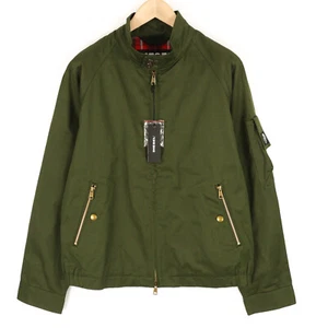 Diesel J-Harry Mens XL Green Ribbon Neck Pockets Plaid Lined Jacket - Picture 1 of 15