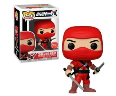 G.I. JOE A Real American Hero: Cobra Red Ninja Exclusive Funko Pop Vinyl Figure  - Image 1 of 4