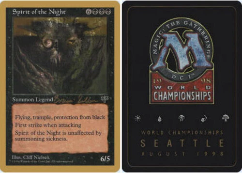Spirit of the Night - Brian Selden - 1998 ~ Moderately Played World Championship - Image 1 of 1