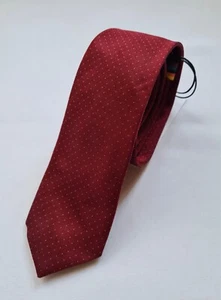 Neue Paul Smith Krawattennadel Punkte Muster 100 % Seide - Bild 1 von 4