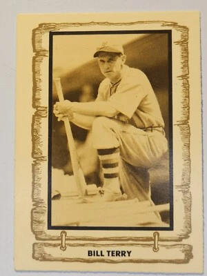 1980 CRAMER BASEBALL LEGENDS #9 Bill Terry HOF - Image 1 of 2