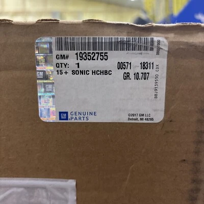 2017-2020 Chevrolet Sonic, In-Channel Window Weather Deflectors, #19352755 Foto 1 de 2