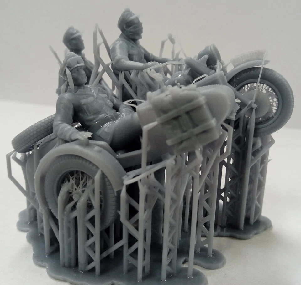 DAK BMW R75 w/Crew 3D-Druck im Maßstab - Bild 1 von 4