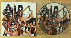 33 12" LP PICTURE DISC KISS LICK IT UP JAPAN FAN CLUB EDITION - Picture 1 of 2
