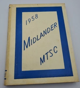 Middle Tennessee State College TN 1958 Yearbook Midlander MTSC Ephemera - Picture 1 of 13
