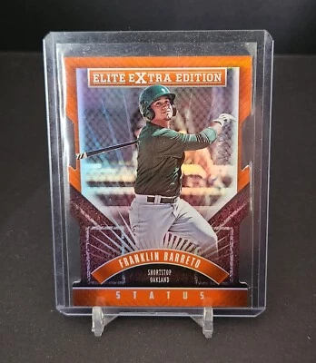 Franklin Barreto 2015 Panini Elite Edition Baseball  /10  #196 - Image 1 of 3