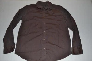 BANANA REPUBLIC BRAUNES HEMD HERREN GRÖSSE MEDIUM M - Bild 1 von 4