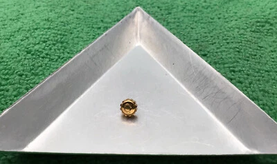 Original Omega Crown 43041PX Oro Con Vástago Nuevo de Lote Antiguo Foto 1 de 3