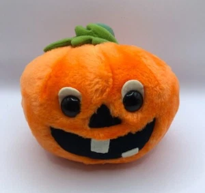 Vtg 1982 DAKIN Pumpkin Jack-o-lantern Plush Stuffed Animal 5" - Picture 1 of 3