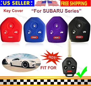 Funda protectora de goma de silicona 3+1 entrada para llave inteligente Subaru - Imagen 1 de 20