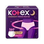 Kotex Overnight Period Panties (Medium/Large size, pack of 4 & free shipping
