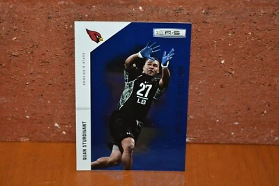 2011 LONGEVITY PANINI BLUE ROOKIE 25/75 CARDINALS QUAN STURDIVANT FOOTBALL CARD - Image 1 of 2