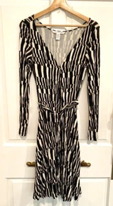 Diane von Frustenberg 95 % Viskose, 5 % Elasthan Wickelkleid Damengröße 6 - Bild 1 von 8