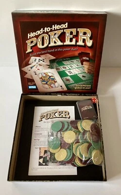 Parker Bros Poker Head-To-Head - Six Different Games In One - Contents Sealed - Image 1 of 4