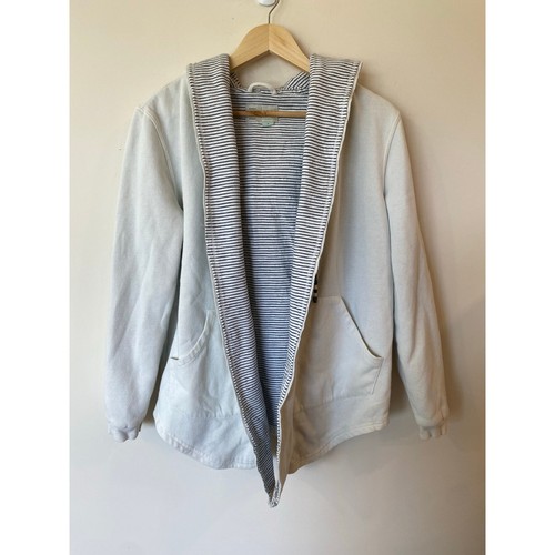 OFF WHITE Giacca Saturday Sunday By Anthropologie manica lunga full zip panna donna XS
