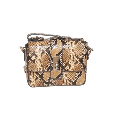 Anna Field, Umhängetasche, Damen, Gelb/Schwarz, Schlangenhaut, 18, 6, 14 cm #CzK - Bild 1 von 4