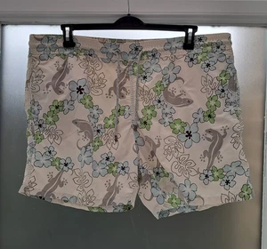 VILEBREQUIN Men’s XXL Shorts, Beach Trunks. Gecko Lizard & Flower. Multi Colour - Picture 1 of 14