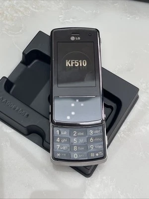 LG KF510 Slider Phone – Rare Collectible in Original Box (2008) - Image 1 of 4