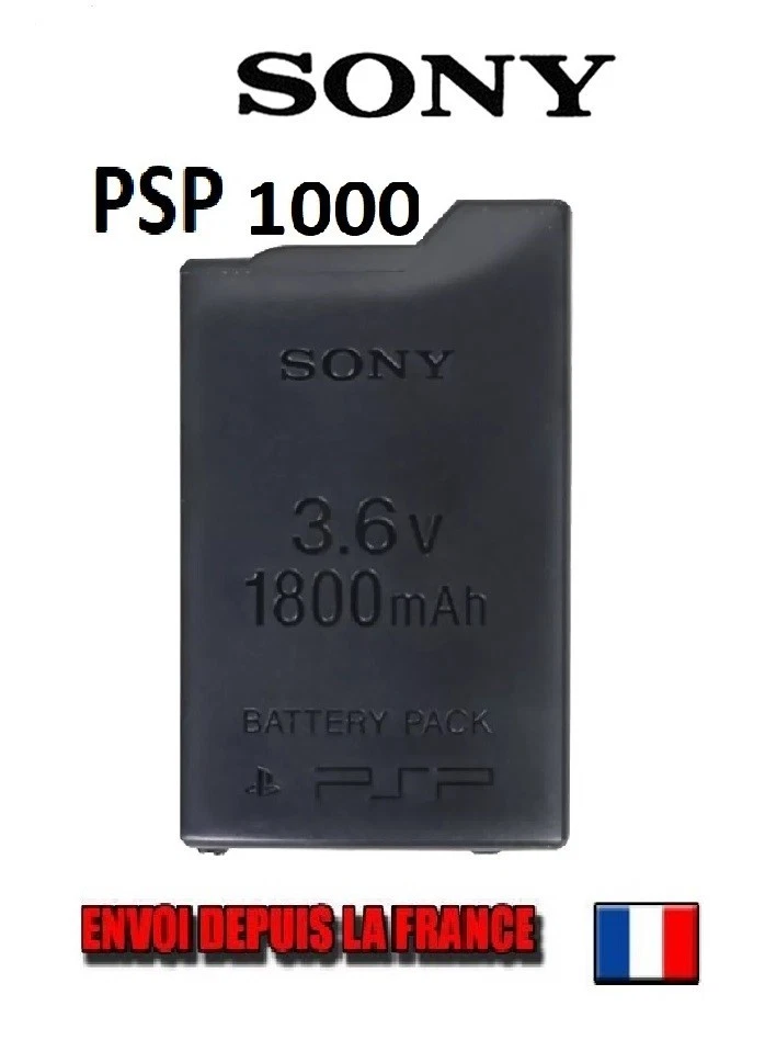 Sony PSP 1000 - 1004 (not Slim & Lite) 1800mah Fat Battery Battery Battery - Image 1 of 1