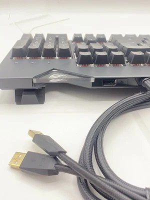 ASUS ROG STRIX FLARE Red Switch Gaming Keyboard Used - Image 1 of 4