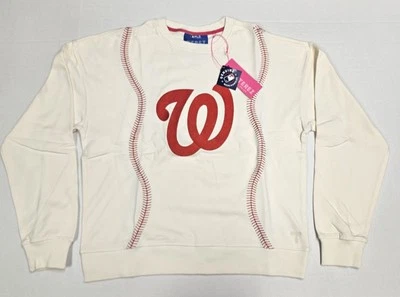 Puntada de béisbol Terez x MLB Washington Nationals cuello redondo - para mujer talla pequeña Foto 1 de 4