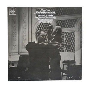 Isaac Stern: Antonin Dvorak Violinkonzert LP CBS 72457 EX/VG+ - Bild 1 von 9