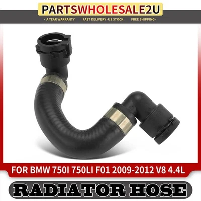 散热器冷却液软管适用于宝马 F01 750i 750Li 2009 - 2011 2012 4.4L 冷却器至管道 — 第 1/4 张图片