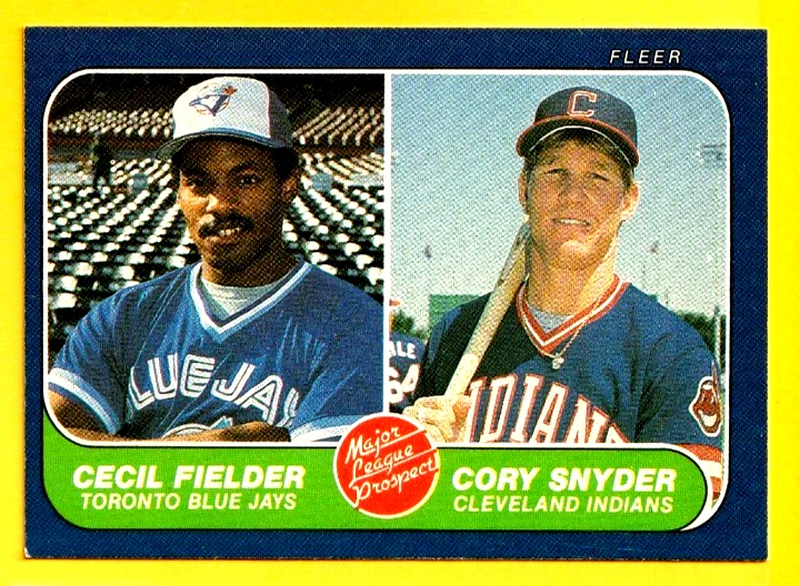 1986 FLEER СЕСИЛ ФИЛДЕР-КОРИ SNYDER НОВИЧКОВ #653 NM +/НОВЫЙ - Изображение 1 из 1