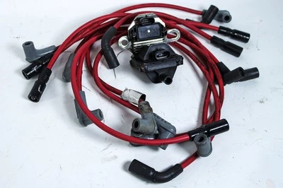 96 Chevy Corvette LT1 5.7 OEM Coil & Ignition Control Module w/ MSD Plug Wires - Image 1 of 4