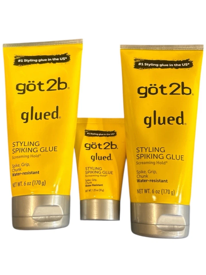 Gel para el cabello Got2B pegado para peinar - 2x 6 oz + 1x 1,25 oz Foto 1 de 1