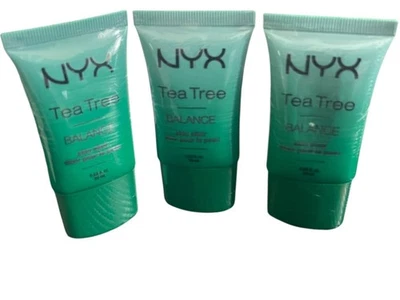 Paquete de 3 imprimación y suero elixir de maquillaje NYX Tea Tree Balance 0,68 OZ Foto 1 de 4