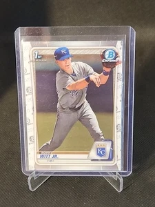 Bobby Witt Jr. RC 1er 2020 Bowman cromo #BCP-25 Kansas City Royals - Imagen 1 de 2