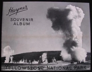Yellowstone National Park Beautiful c.1938 Haynes Souvenir B/W Photo Album - Picture 1 of 1