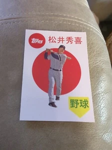 HIDEKI MATSUI YANKEES 2008 TOPPS STORIA CARTE COLLEZIONABILI #TCH45 - Foto 1 di 2