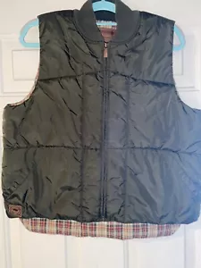 Lauren Ralph Lauren Fly Fishing Green Puffer Vest Womens L - Mens Med - Picture 1 of 3