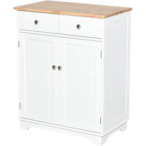 Kitchen Base Cabinet Bathroom Storage Buffet Sideboard with Doors and Shelves - Picture 1 of 10