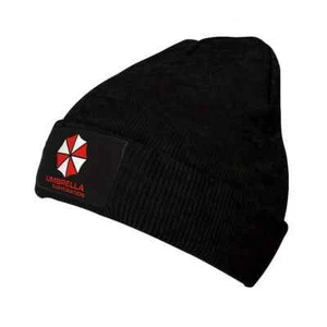 Black Resident Evil Umbrella Corp. Beanie - One Size - Picture 1 of 4