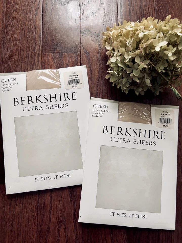 Berkshire City Beige Queen Ultra Sheer Control Top Pantyhose Size 3x 4x