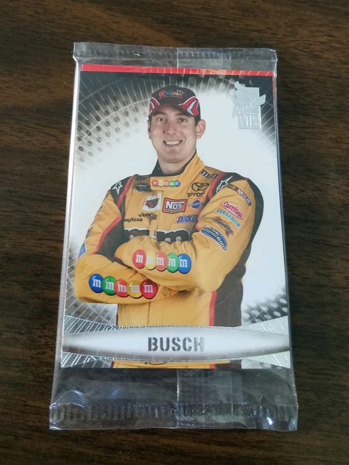 2009 Press Pass VIP NATIONAL Promo Pack Busch Top Stewart Bottom - Image 1 of 2