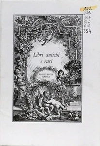 Libri antichi e rari - Bruno Pucci napoli - catalogo 5/1984 - Picture 1 of 1