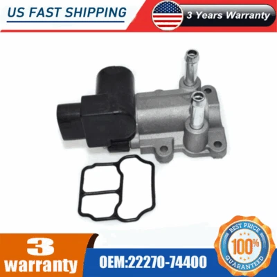 Válvula de control de aire de ralentí 22270-03050 PARA Toyota Camry Solara 2000 2001 4 cilindros 2,2 L Foto 1 de 4