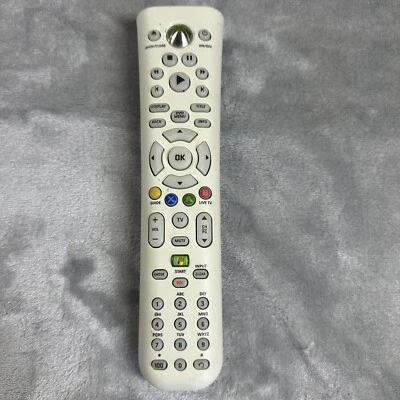 Genuine Microsoft XBOX 360 Universal Media Remote Control Tested Working - Image 1 of 4