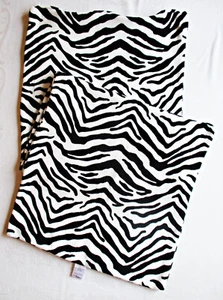 JC Penney JCP Home zebra print body pillow cover / pillowcase 20" x 54" - Picture 1 of 5