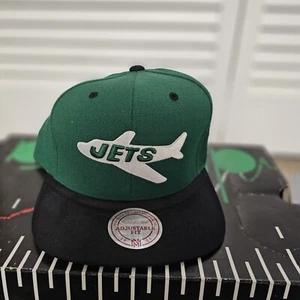 Mitchell And Ness New York Jets NFL Vintage Collection Hat Snap Back Wool - Picture 1 of 6