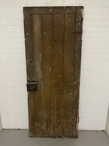 Reclaimed Victorian Edwardian Internal Door or Barn door 1910 x 780mm - Picture 1 of 24