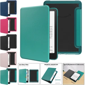 For Amazon Kindle Paperwhite 12th Gen 7" Smart Case Shockproof Leather Cover - Picture 1 of 18