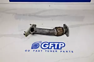 GRIMMSPEED TURBO UP PIPE W/ EXTERNAL WG *CRACKED* FITS 04-21 SUBARU WRX STI - Picture 1 of 6