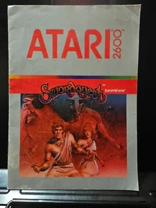 Swordquest Earthworld Atari 2600 nur Bedienungsanleitung - Bild 1 von 7