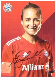 Bayern München Gina Lewandowski (2018/19) Autogrammkarte (01.25) - Bild 1 von 1